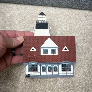 Vintage Cat's Meow Maine Portland Head Lighthouse country decor